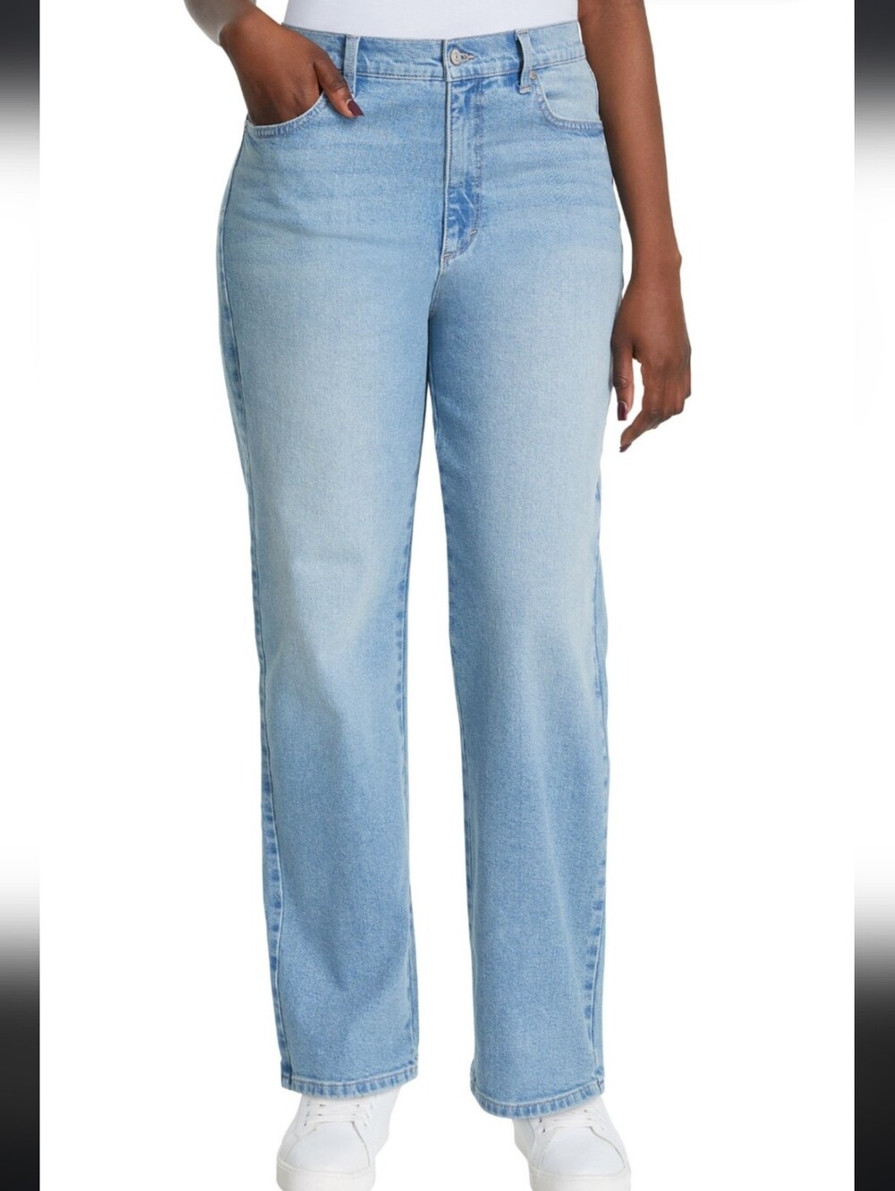Gloria Vanderbilt Light Blue Straight Leg Jeans